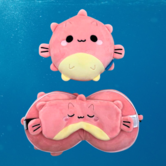 travel pillow - relaxeazzz - Puff the pufferfish
