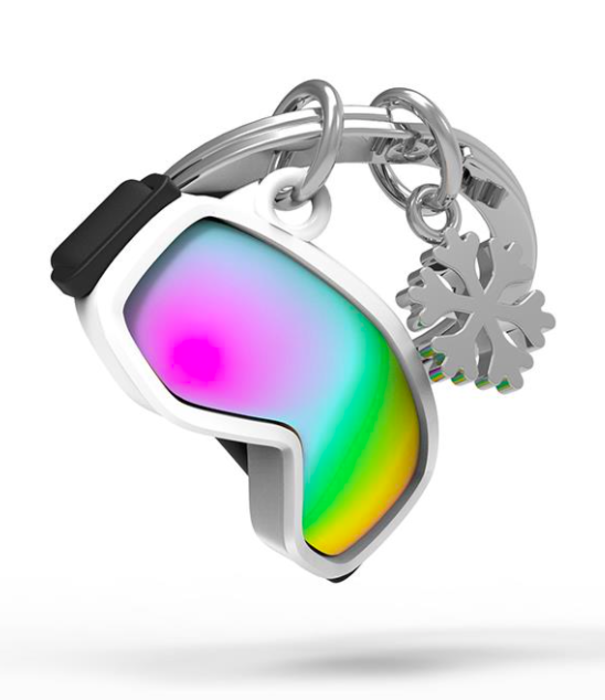 Metalmorphose keyring - ski goggles