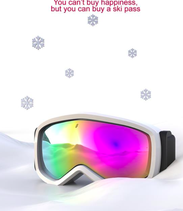Metalmorphose keyring - ski goggles