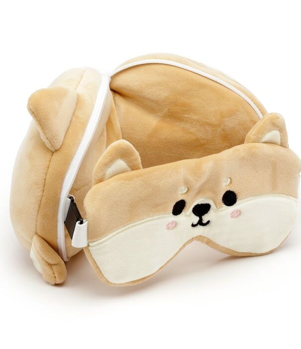 Puckator travel pillow - relaxeazzz - Shuggs the Shiba Inu