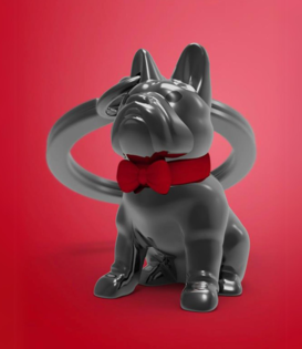 keyring - bulldog