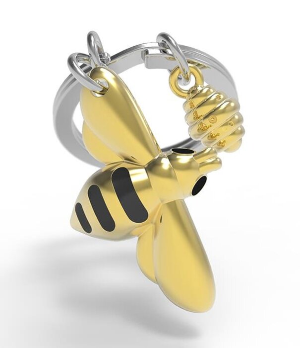 Metalmorphose keyring - honey bee