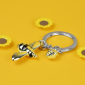 keyring - honey bee