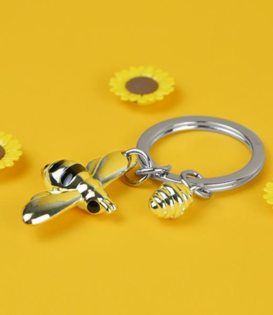 keyring - honey bee