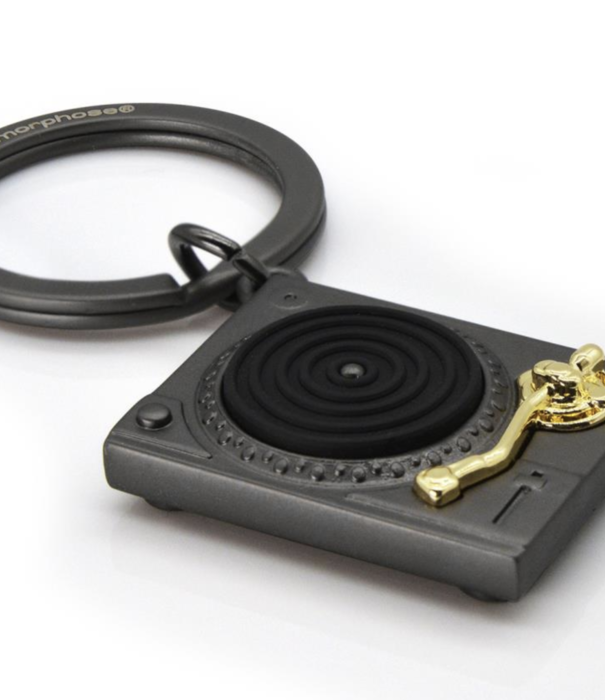 Metalmorphose keyring - record player