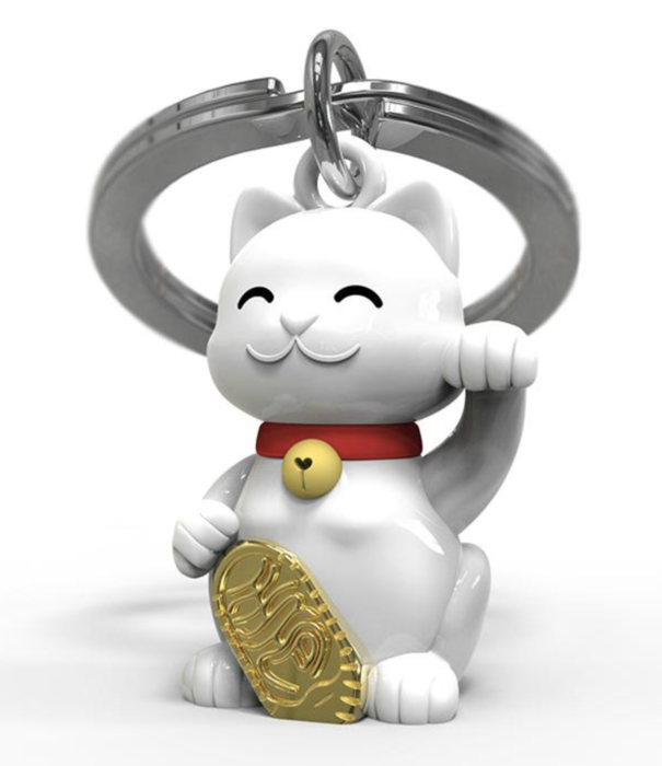 Jelly Jazz keyring - lucky cat