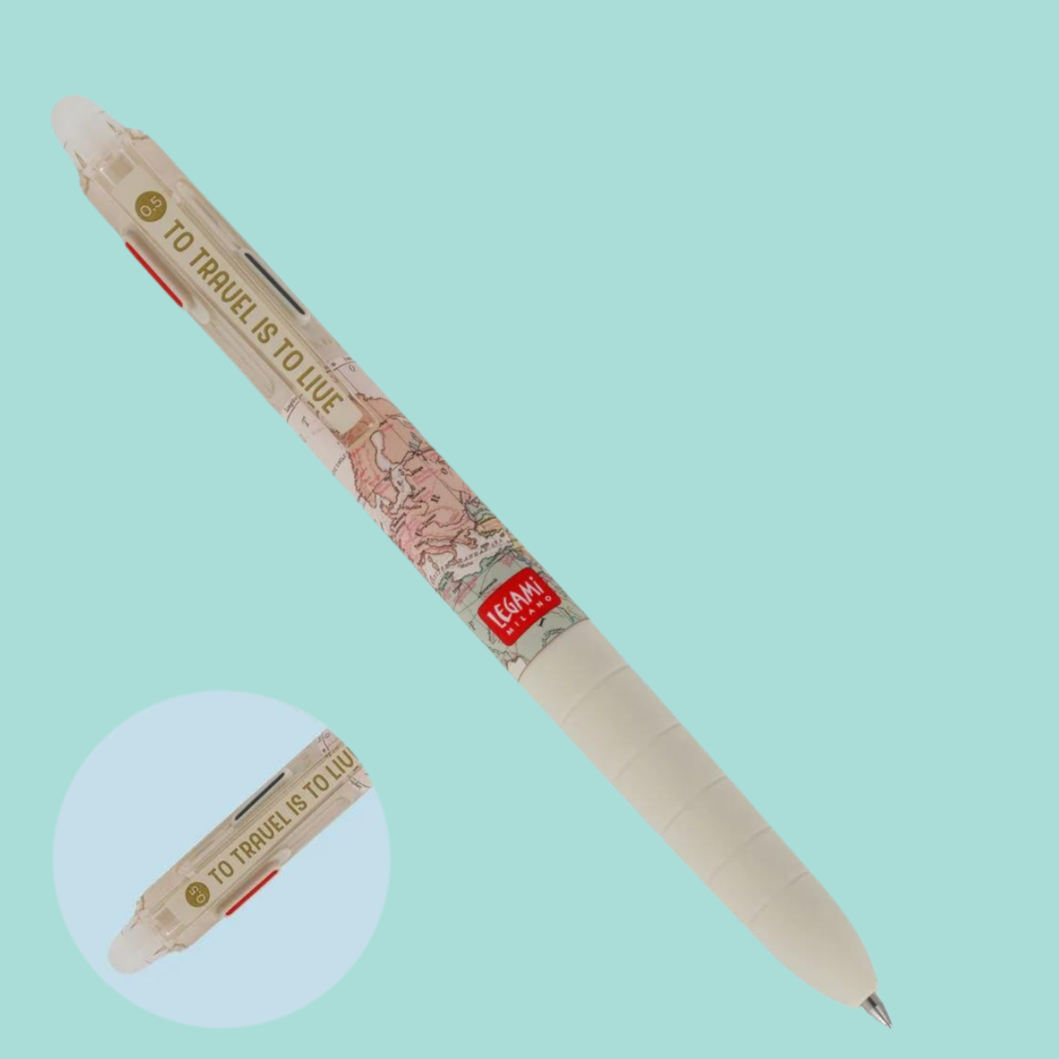 3-colour erasable gel pen - travel - JELLY JAZZ - JELLY JAZZ