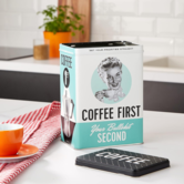 tin box - M - Coffee first