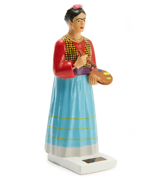 Kikkerland solar figurine - Frida Kahlo