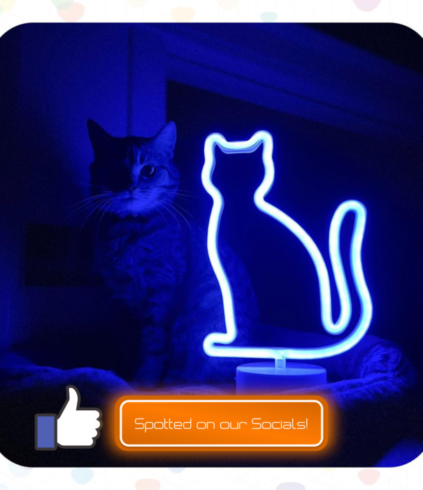 Legami LED neon lamp - kitty