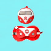 travel pillow - relaxeazzz - VW (red)