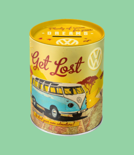 money box - oil barrel - let's get lost