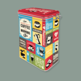 clip top box - coffee