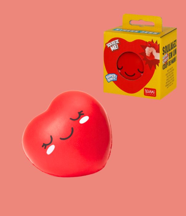 Legami stress ball - heart