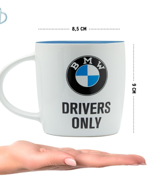 Nostalgic Art drinkbeker - BMW drivers only