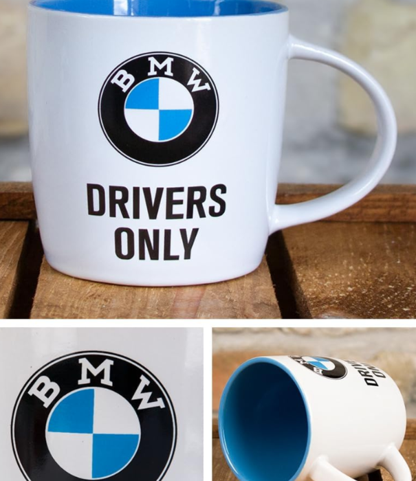 Nostalgic Art drinking cup - BMW drivers only