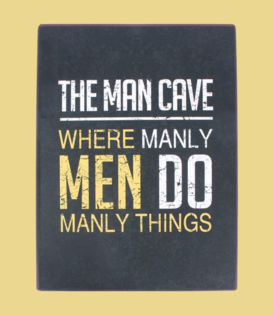 sign - the man cave