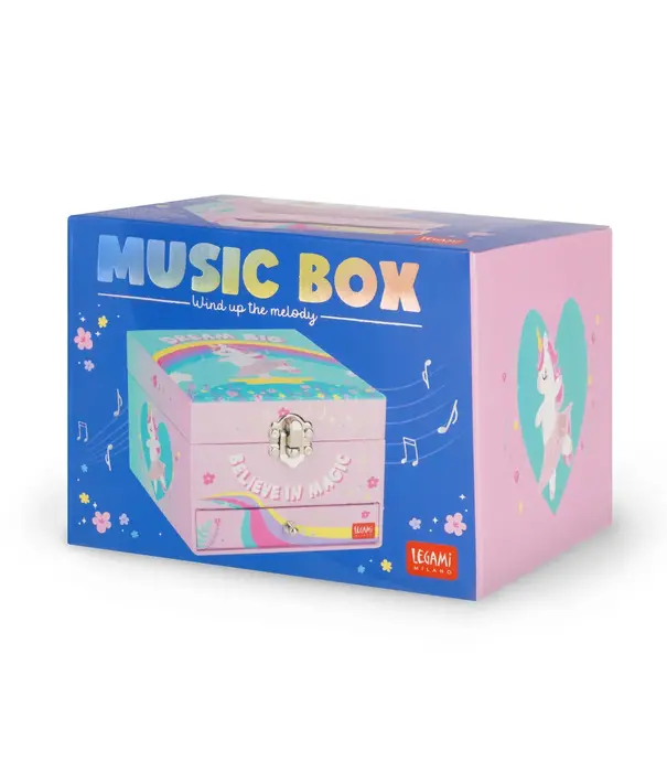 Legami musical jewelry box - unicorn