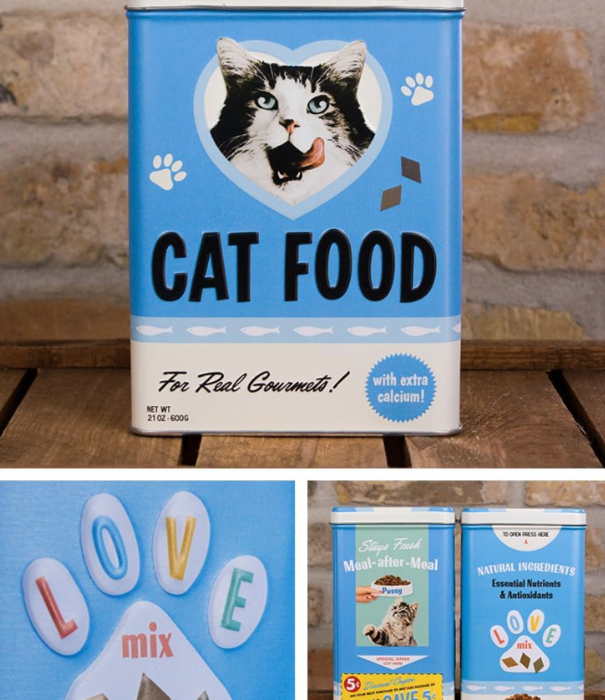 Nostalgic Art blikken doos - cat food