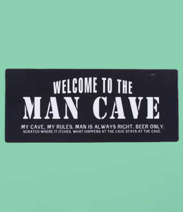 Jelly Jazz sign - welcome to the man cave