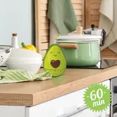 kitchen timer - avocado