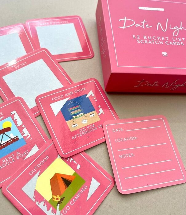 Gift Republic scratch cards - date night