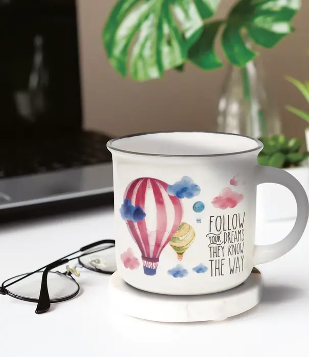 Legami drinking cup - puccino - balloon