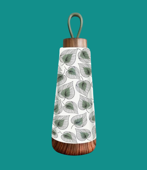 Chic Mic bioloco - thermos bottle - art leaves