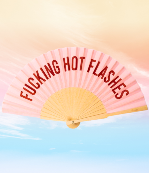 Fisura stoffen waaier - f*cking hot flashes