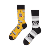 socks - raccoon bandit (35-38)