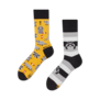 socks - raccoon bandit (35-38)