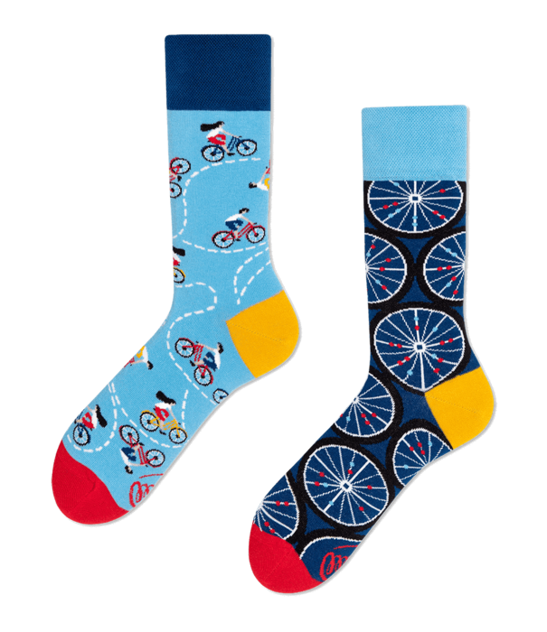 Many Mornings socks - the bicycles (43-46)