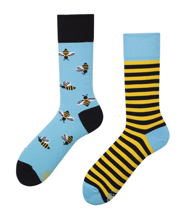 Many Mornings socks - bee bee (35-38)