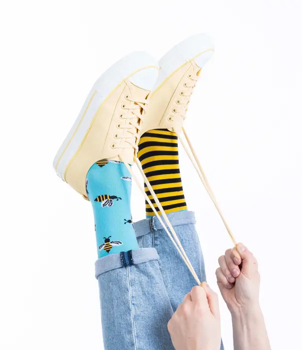 Many Mornings socks - bee bee (35-38)