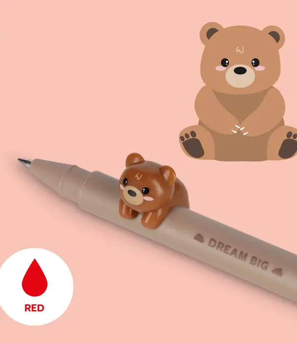 Legami gel pen  lovely friends - teddy bear