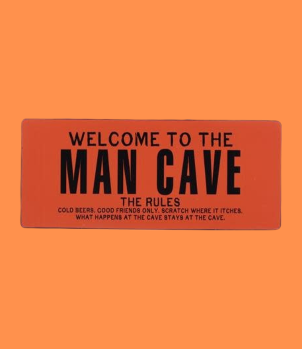Jelly Jazz sign - man cave rules
