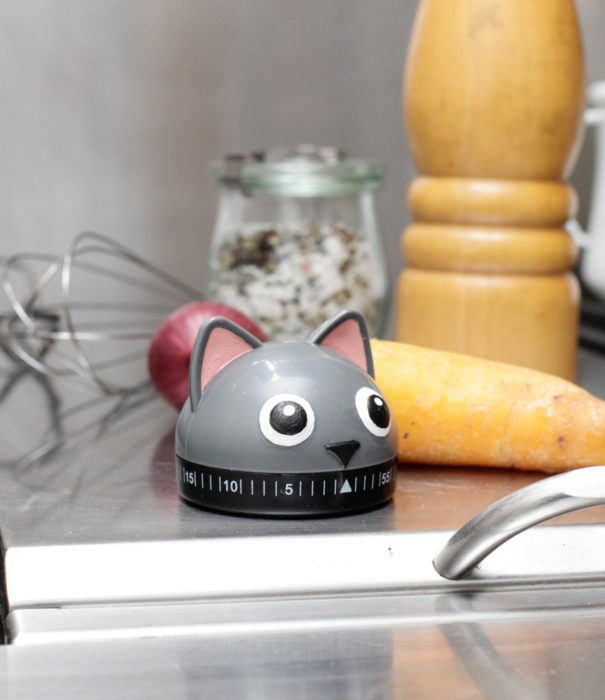 Kikkerland kitchen timer - cat