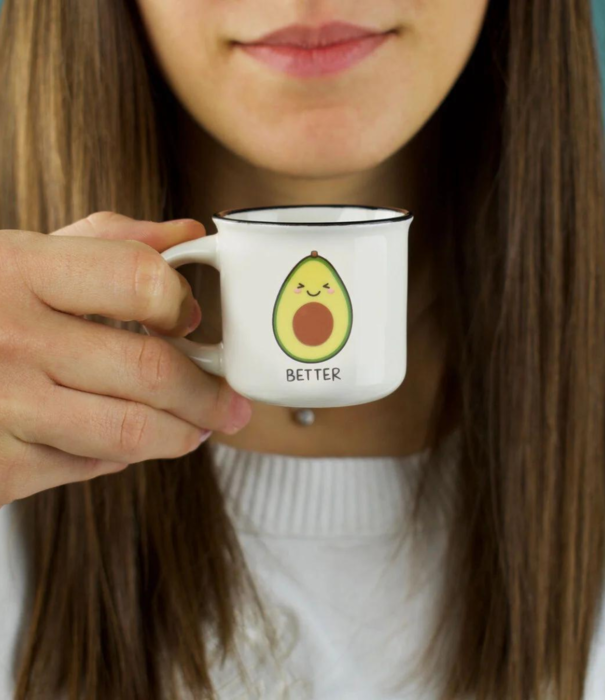 Legami espresso mugs - avocado