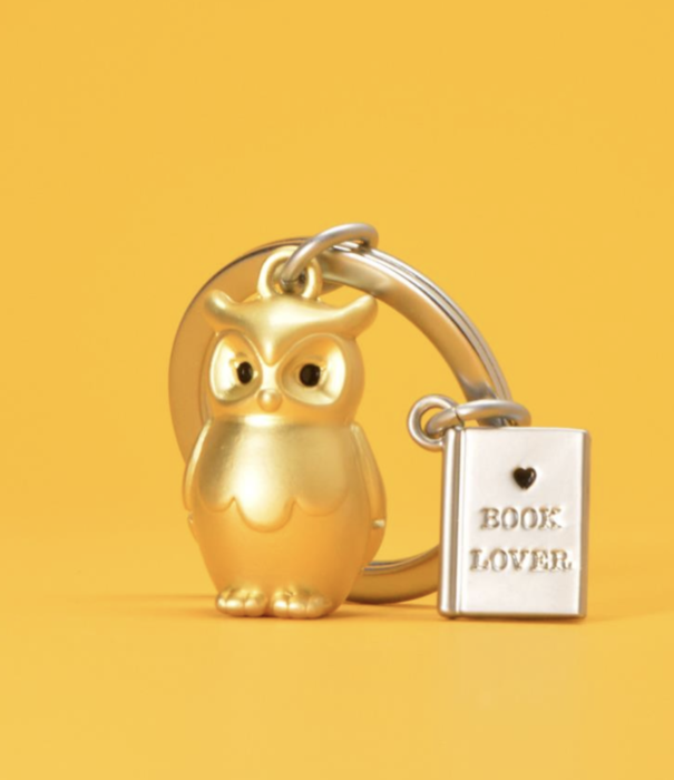 Metalmorphose keyring - wise owl