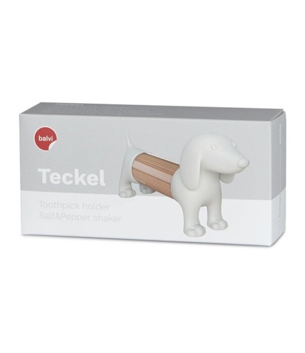 Balvi toothpick holder / S&P shaker - teckel