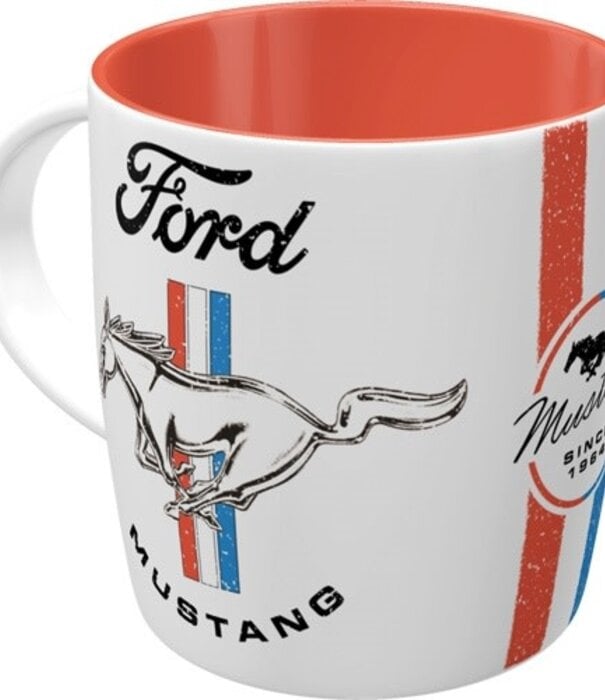 Nostalgic Art mok - Ford Mustang logo