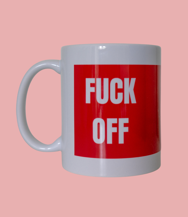 Jelly Jazz mug - fuck off