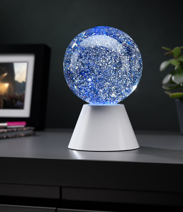 the source Light - spinning glitter ball