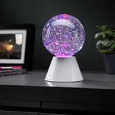 Light - spinning glitter ball