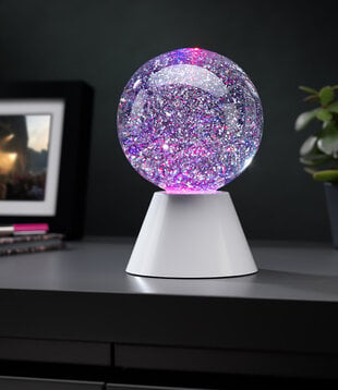 Light - spinning glitter ball