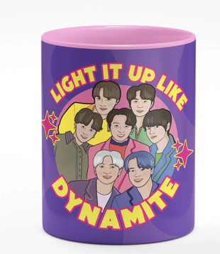 mug - bts - light up like dynamite