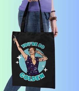 tote bag - Harry Styles - Golden