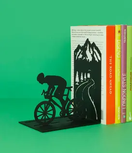 bookend - cyclist