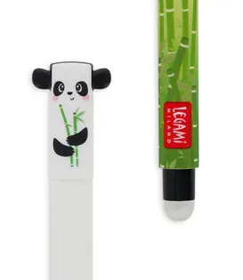 wisbare pen - panda bamboe (zwarte inkt)