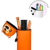 pencil case - kawaii - tiger